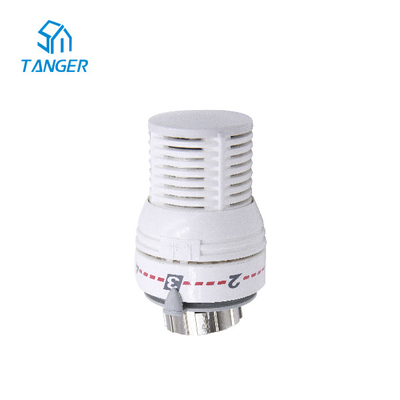 M28x1.5 Termostatik Radyatör Kafası HVAC Kontrolü