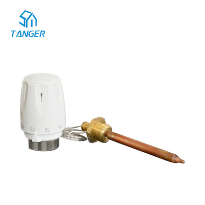 M30x1.5 mm Sıvı Sensörlü Kule Termostatik Radyatör Vanası Başlığı