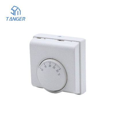Havalandırma için 240v Mekanik Oda Termostatları 83x83x38mm