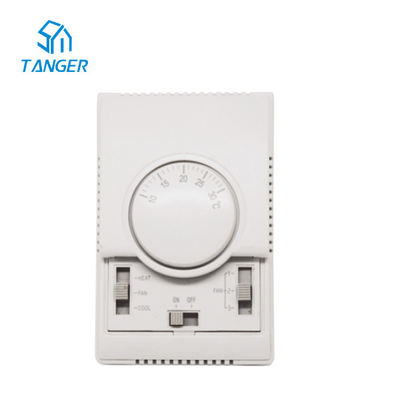 Mekanik Duvar Tipi Oda Termostatı Fan Coil Ünitesi Smart 3 Hızlı Klima