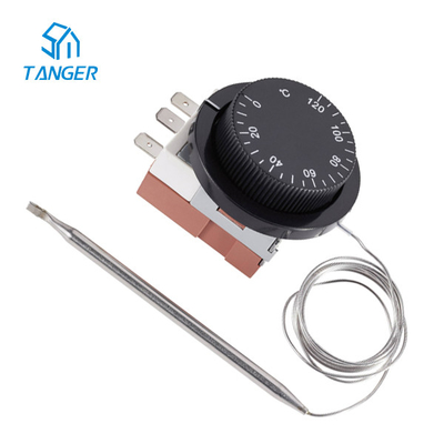 Sıcaklık Kontrol Anahtarı Kapiler Termostat Güvenlik 0-120C