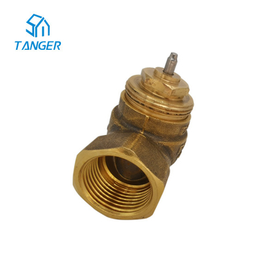 15mm 10mm trv trv vana radyatör PN16 Altıgen Somun Yüksek Akış Hızı Kvs 4.5&quot;