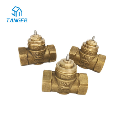 15mm 10mm trv trv vana radyatör PN16 Altıgen Somun Yüksek Akış Hızı Kvs 4.5&quot;