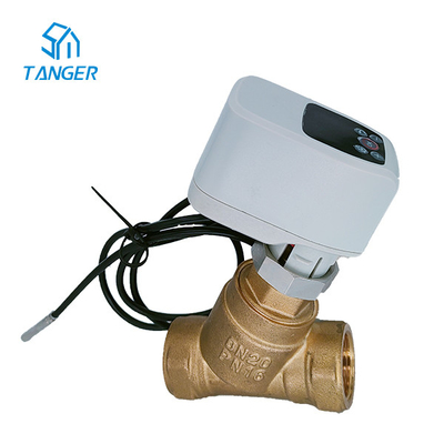 Aktüatör Hvac Sistemi Sıcaklık Kontrolü IP54 Elektrik Motoru Lineer Aktüatör 24 Volt